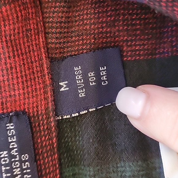 London Fog Button-down Flannel - Picture 6 of 7